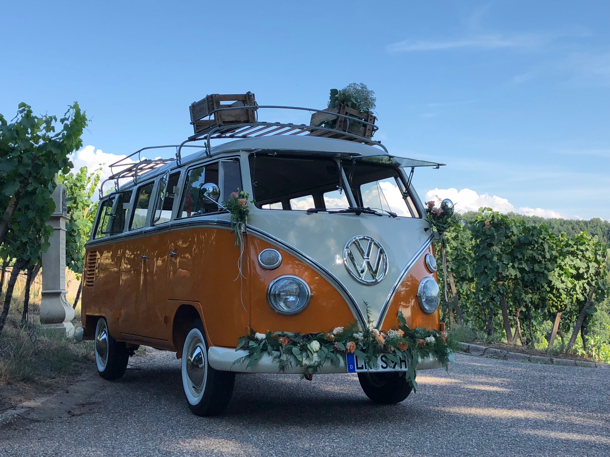 Hochzeitsauto - Schwarzwald-Bulli