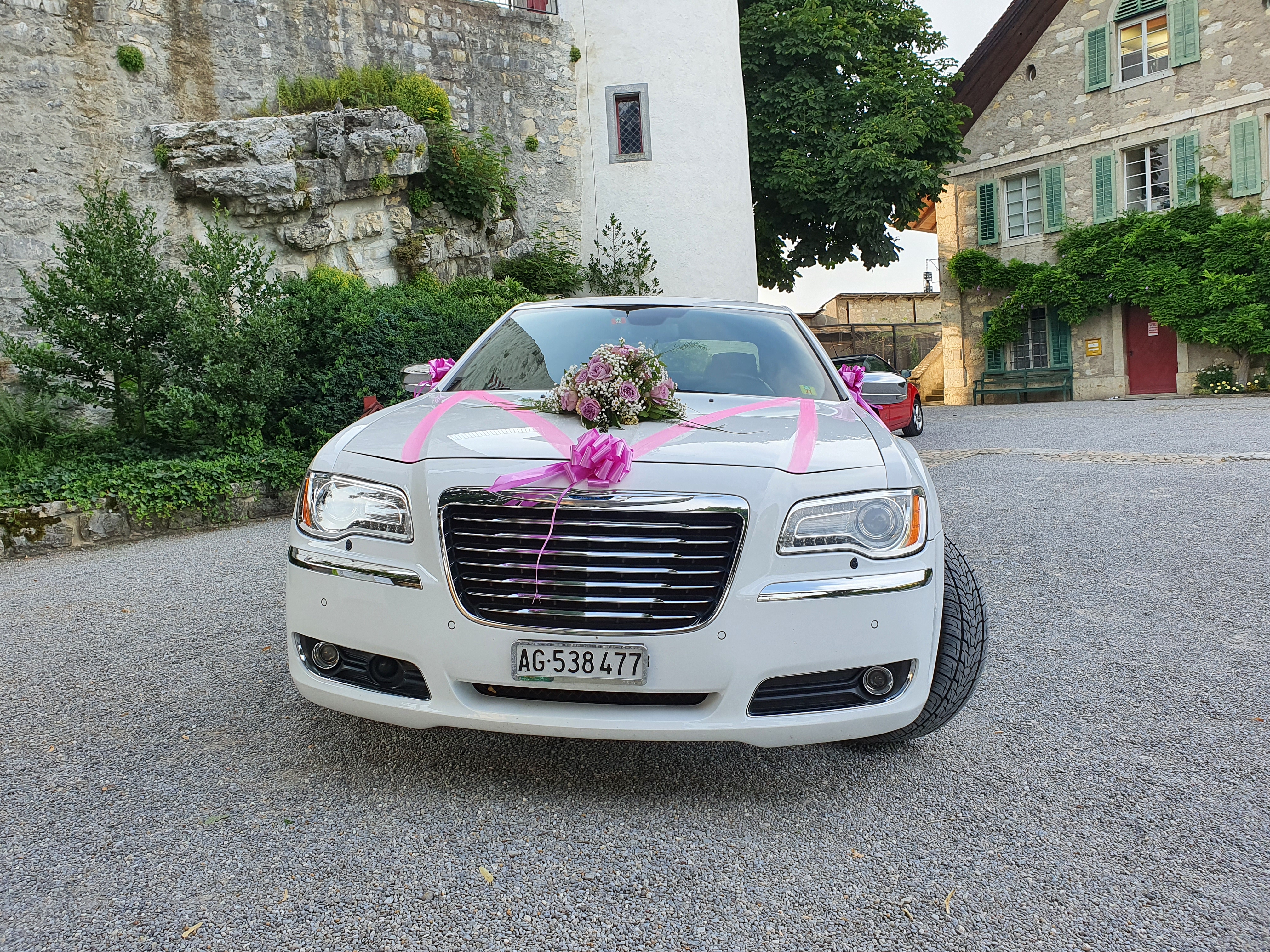 Hochzeitsauto - Chrysler 300C, Weis