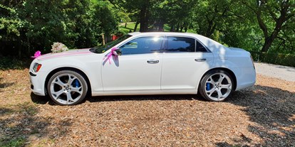 Hochzeitsauto-Vermietung - Farbe: Weiß - Kirchleerau - Chrysler 300C, Weis