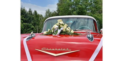 Hochzeitsauto-Vermietung - Farbe: Weiß - Orpund - Chevrolet Bel Air 1957
