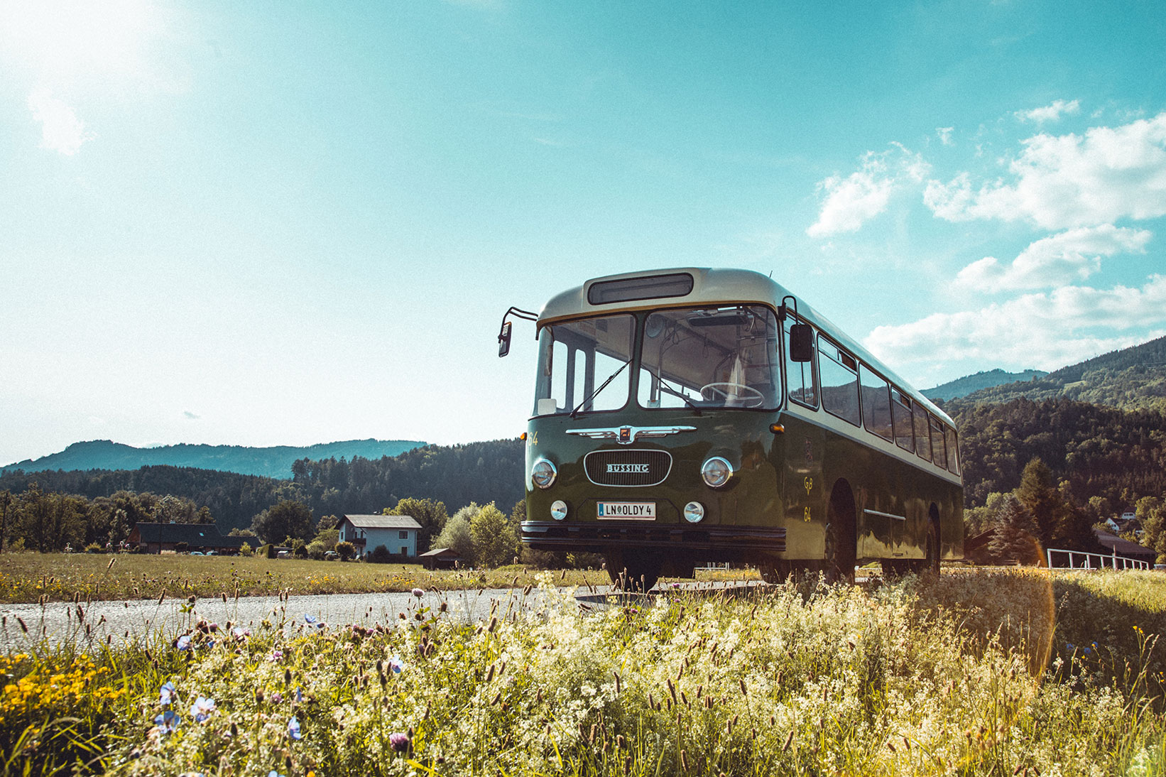 Hochzeitsauto - Büssing TU7/U5 – „GVB“