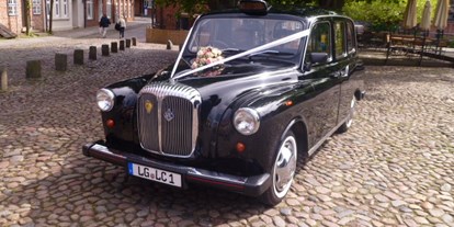 Hochzeitsauto-Vermietung - Versicherung: Vollkasko - PLZ 21391 (Deutschland) - London Cab Lüneburg