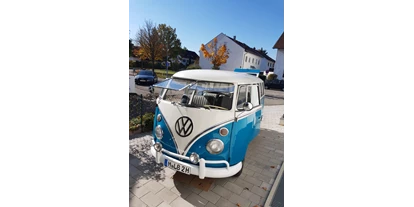 Hochzeitsauto-Vermietung - Art des Fahrzeugs: Oldtimer - Roßtal - VW  "Bulli T1" Bus