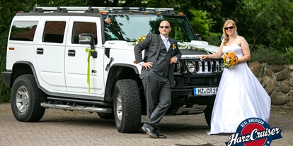 Hochzeitsauto-Vermietung - Farbe: Weiß - Schleifreisen - Hummer H2