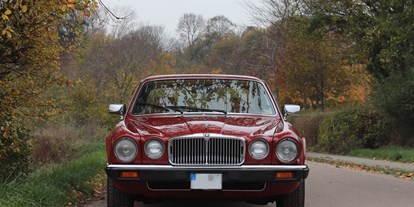 Hochzeitsauto-Vermietung - Farbe: Rot - Tastrup - Jaguar XJ6 Limousine