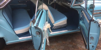 Hochzeitsauto-Vermietung - Farbe: Weiß - Guntersblum - US Klassiker