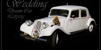 Hochzeitsauto-Vermietung - Chauffeur: nur mit Chauffeur - Citroen Oldtimer Hochzeitsauto - Cadillac Eldorado Cabrio von Leipzig-Oldtimer.de - Hochzeitsautos mit Chauffeur