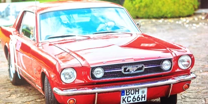 Hochzeitsauto-Vermietung - Farbe: Rot - Borken (Borken) - Hochzeitsmustang
