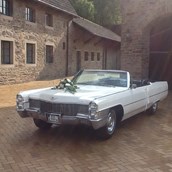 Hochzeitsauto - Cadillac de Ville Hochzeitsauto Cabriolet - weiß Ruhrgebiet - Cadillac Weddingcar - Hochzeitsauto & Fotografie