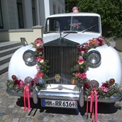 Hochzeitsauto - Rolls Royce Phantom 1958,  weiss