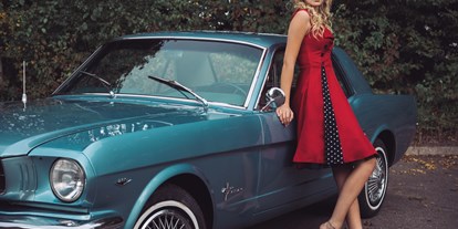 Hochzeitsauto-Vermietung - Chauffeur: Chauffeur buchbar - Tastrup - Ford Mustang 1965