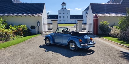 Hochzeitsauto-Vermietung - Farbe: Blau - PLZ 24991 (Deutschland) - VW Käfer Cabrio