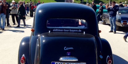 Hochzeitsauto-Vermietung - Marke: Citroën - Schönberg (Landkreis Mühldorf am Inn) - Citroen 11CV Familiale - der "Gangster"