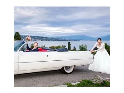 Hochzeitsauto-Vermietung - Einzugsgebiet: national - Frauen-Power! - Oldtimer-Traumfahrt - Cadillac Deville Cabriolet, Jg. 1964
