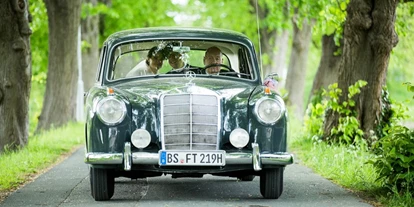 Hochzeitsauto-Vermietung - Art des Fahrzeugs: Oldtimer - Burgdorf (Landkreis Wolfenbüttel) - Mercedes-Benz 219 Ponton von THULKE classic