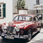 Hochzeitsfahrten: Jaguar MK 2 - Hochzeitsfahrten Bonn: Deluxe Paket