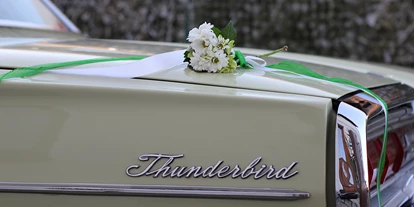 Hochzeitsauto-Vermietung - Chauffeur: nur mit Chauffeur - Würm - DREAMLINER Ford Thunderbird 1966