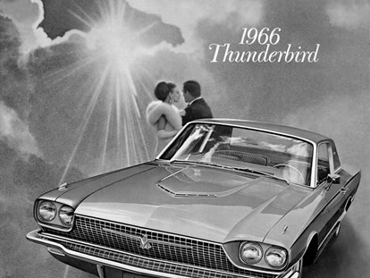 Hochzeitsauto-Vermietung - Shuttle Service - DREAMLINER Ford Thunderbird 1966