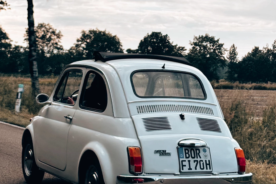 Hochzeitsauto: Fiat 500 L