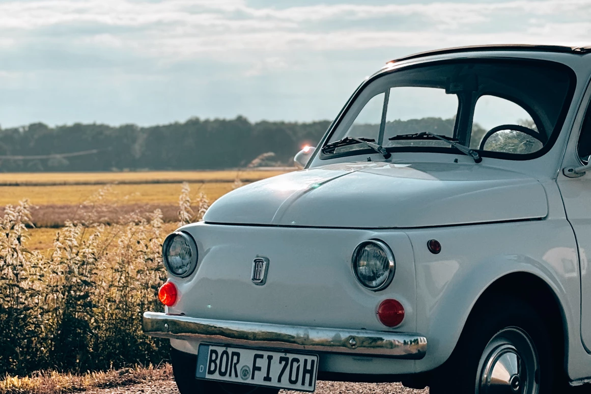 Hochzeitsauto: Fiat 500 L