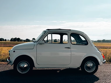 Hochzeitsauto: Fiat 500 L
