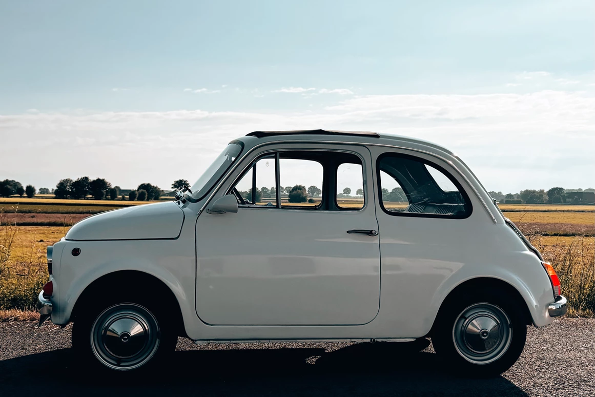 Hochzeitsauto: Fiat 500 L