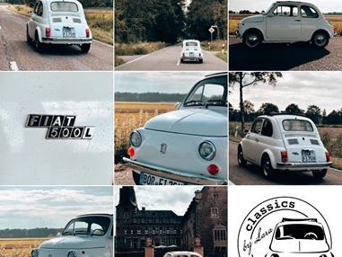 Hochzeitsauto: Fiat 500 L