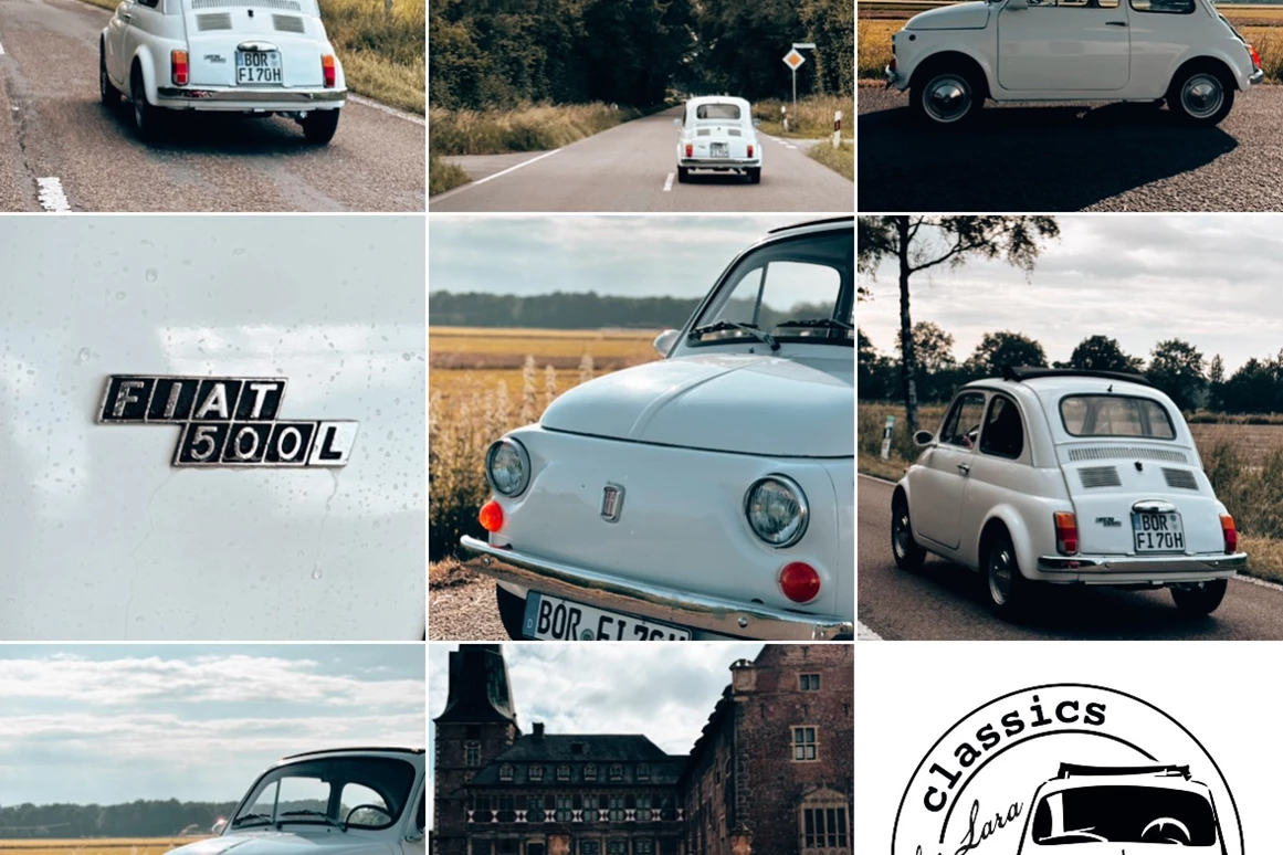 Hochzeitsauto: Fiat 500 L