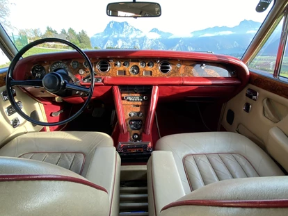 Hochzeitsauto-Vermietung - Versicherung: Haftpflicht - Sbg. Salzkammergut - Rolls Royce Silver Shadow I LWB