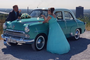 Hochzeitsauto: Bochum 2018  - Vauxhall Cresta E  von 1955 Oldtimer-hochzeitsfahrten-nrw.de