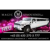 Hochzeitsauto - Unser neueste Limousine "der weiße Riese" Hummer Limousine komplett in weiß - HUMMER Limousine von Magic Limousines