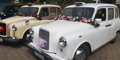 Hochzeitsauto-Vermietung - Versicherung: Teilkasko - Hamburg-Stadt (Hamburg, Freie und Hansestadt) - London Taxi in schneeweiss