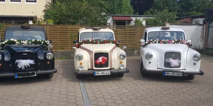 Hochzeitsauto-Vermietung - Versicherung: Teilkasko - Hamburg-Stadt (Hamburg, Freie und Hansestadt) - London Taxi in schneeweiss