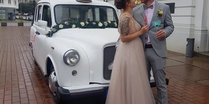 Hochzeitsauto-Vermietung - Versicherung: Teilkasko - Hamburg-Stadt (Hamburg, Freie und Hansestadt) - London Taxi in schneeweiss