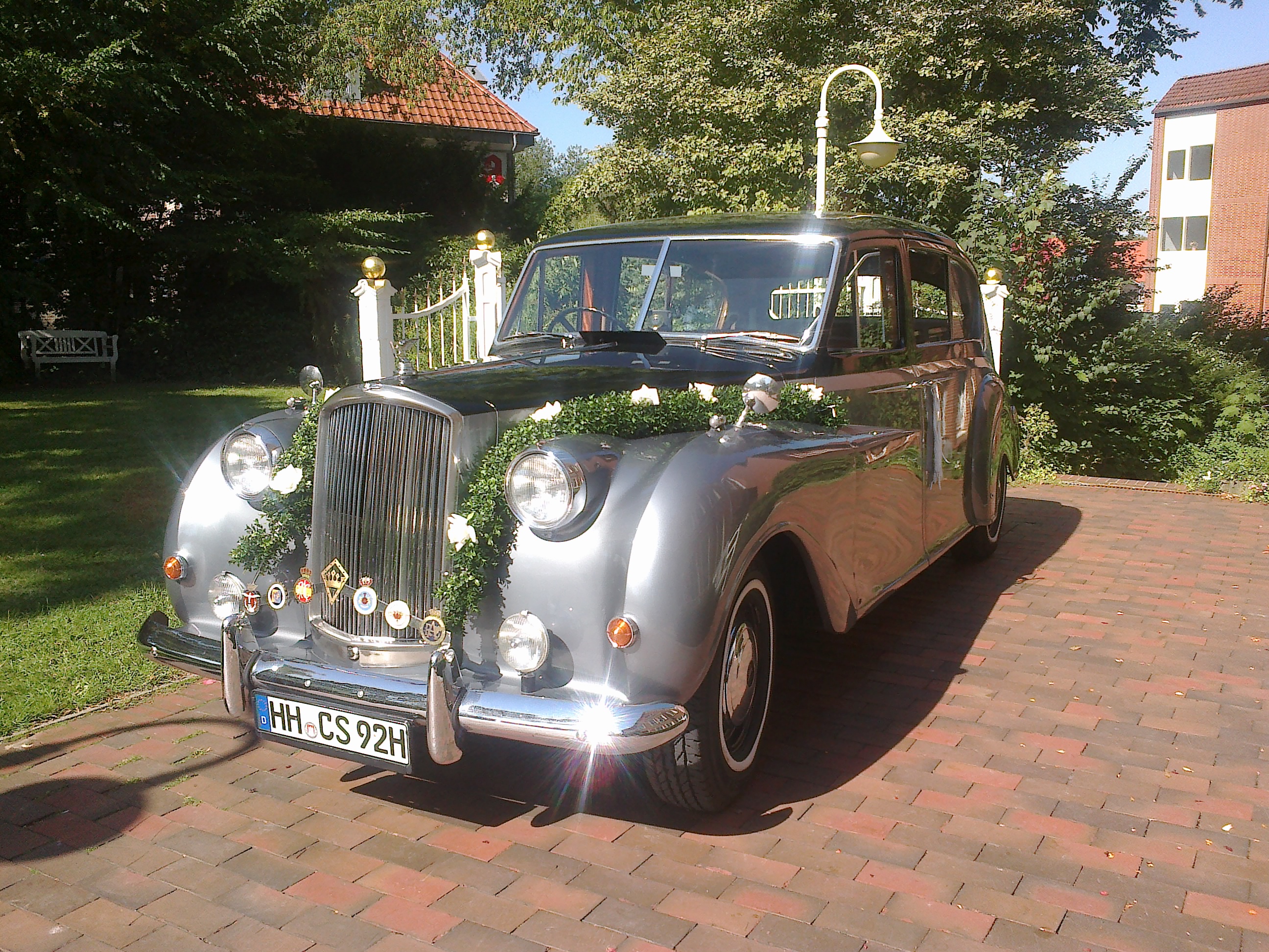 Hochzeitsauto-Vermietung - Farbe: Schwarz - Schleswig-Holstein - Bentley 1959, silber-schwarz