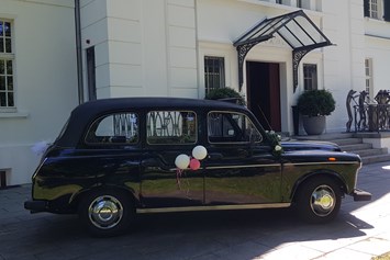 Hochzeitsauto: London Taxi, Oldtimer, schwarz