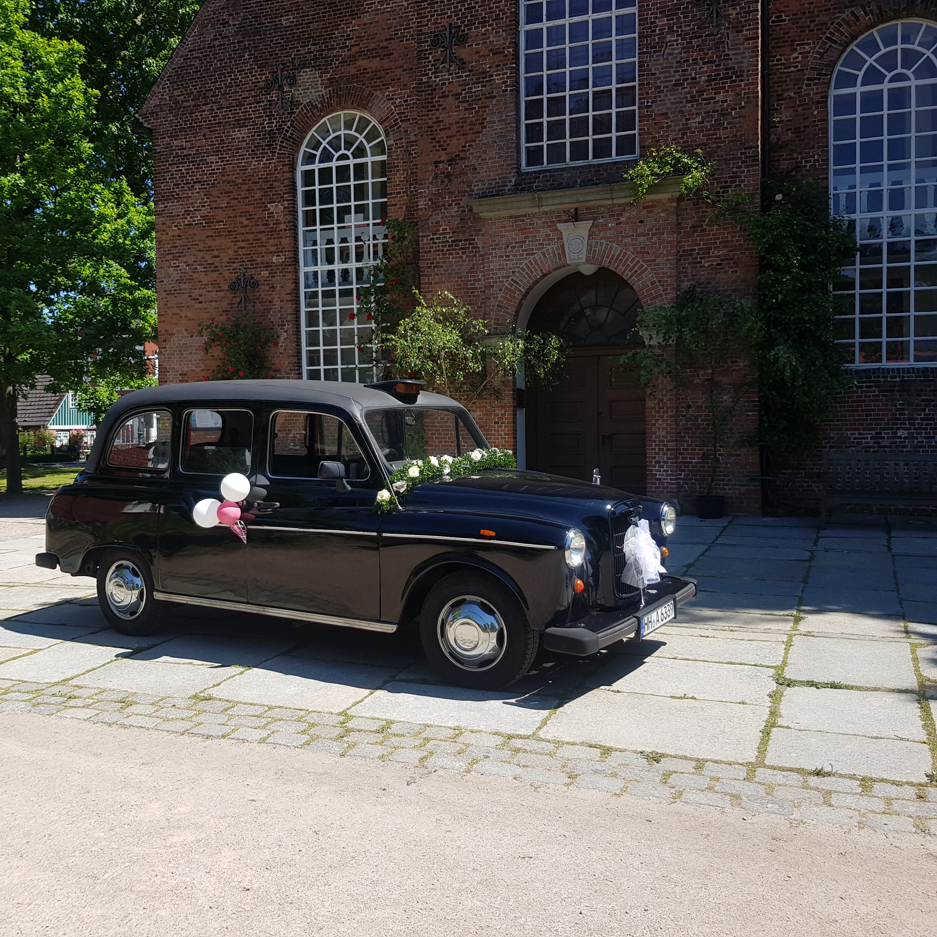 Hochzeitsauto-Vermietung - Marke: Austin - Niedersachsen - London Taxi, Oldtimer, schwarz