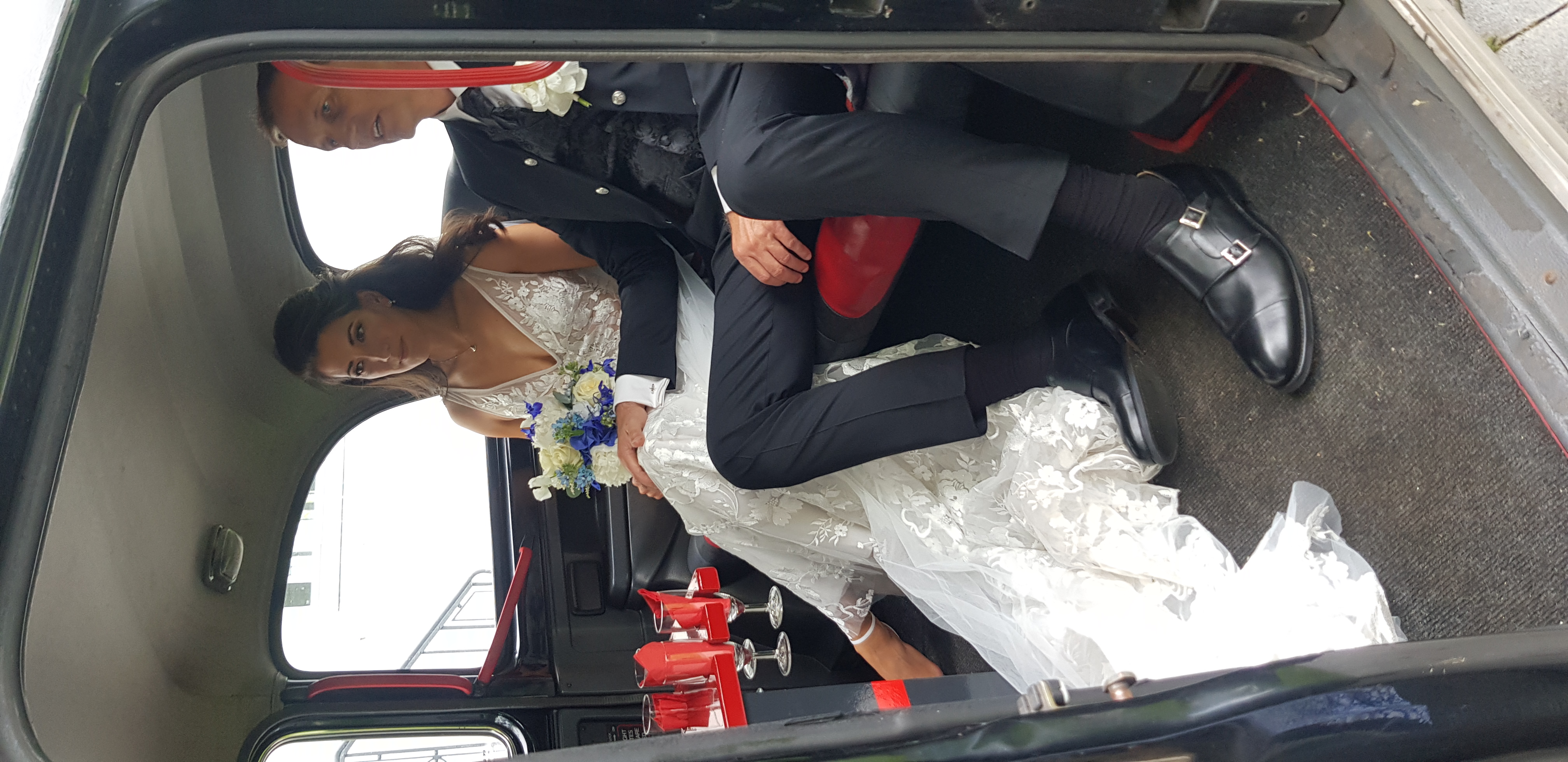 Hochzeitsauto: London Taxi, Oldtimer, schwarz