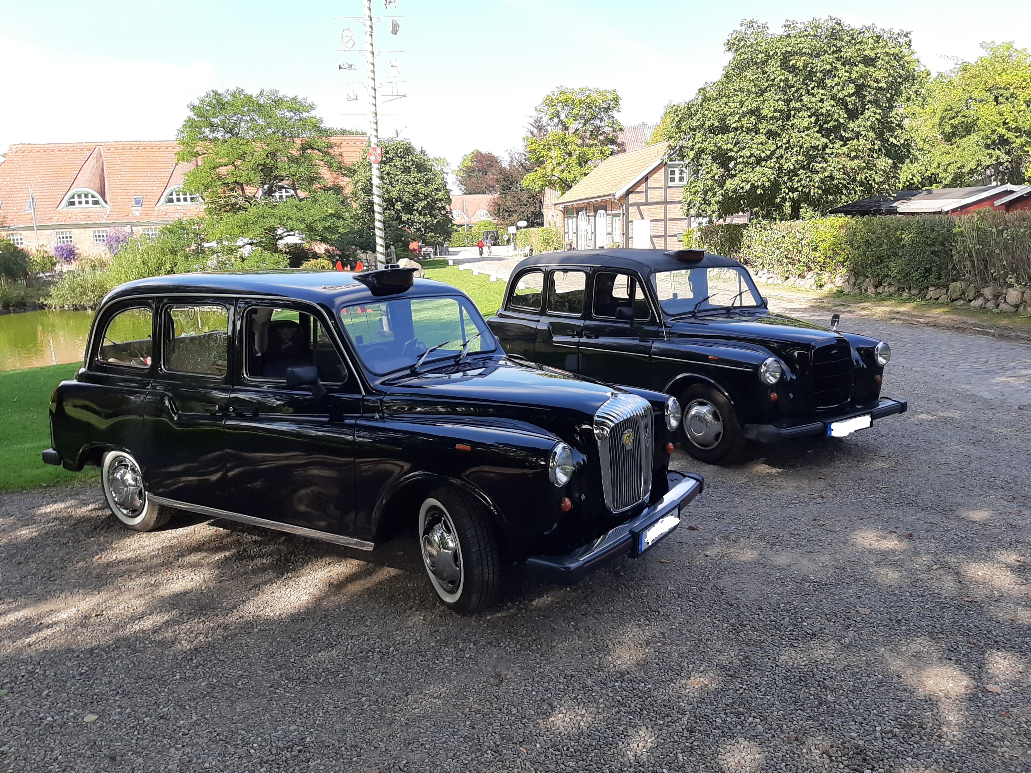 Hochzeitsauto: London Taxi, Oldtimer, schwarz