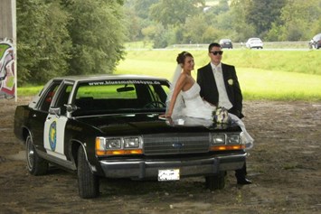 Hochzeitsauto: Hochzeitsauto Ford Crown Victoria 1990 Cook County Police Car - Ford Crown Viktoria von bluesmobile4you