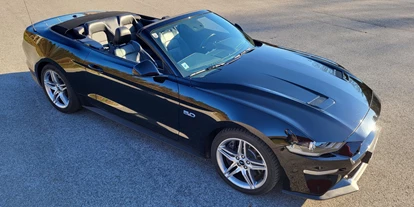 Hochzeitsauto-Vermietung - Einzugsgebiet: national - Wien-Stadt - Ford Mustang GT5.0 Cabrio - Ford Mustang GT5.0 Cabrio von Autovermietung Ing. Alfred Schoenwetter