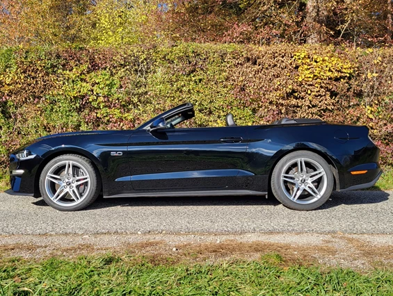 Hochzeitsauto: Ford Mustang GT5.0 Cabrio - Ford Mustang GT5.0 Cabrio von Autovermietung Ing. Alfred Schoenwetter
