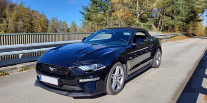 Hochzeitsauto-Vermietung - Einzugsgebiet: national - Wien-Stadt - Ford Mustang GT5.0 Cabrio - Ford Mustang GT5.0 Cabrio von Autovermietung Ing. Alfred Schoenwetter