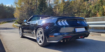 Hochzeitsauto-Vermietung - Einzugsgebiet: national - Wien-Stadt - Ford Mustang GT5.0 Cabrio - Ford Mustang GT5.0 Cabrio von Autovermietung Ing. Alfred Schoenwetter