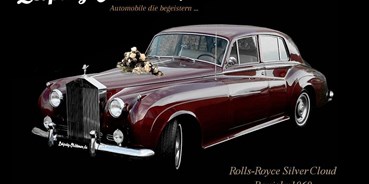 Hochzeitsauto-Vermietung - Elbeland - Rolls-Royce Silver Cloud II von Leipzig-Oldtimer.de - Hochzeitsautos mit Chauffeur