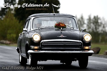 Hochzeitsauto: Wolga M21 von Leipzig-Oldtimer.de - Hochzeitsautos mit Chauffeur