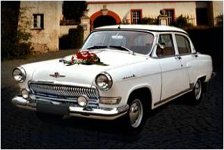 Hochzeitsauto-Vermietung - Chauffeur: nur mit Chauffeur - Deutschland - Wolga M21 von Leipzig-Oldtimer.de - Hochzeitsautos mit Chauffeur