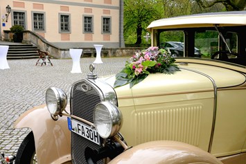 Hochzeitsauto: Ford Model A von Leipzig-Oldtimer.de - Hochzeitsautos mit Chauffeur