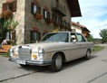 Hochzeitsauto: Mercedes Benz 280 SE 4.5 von Classic Roadster München