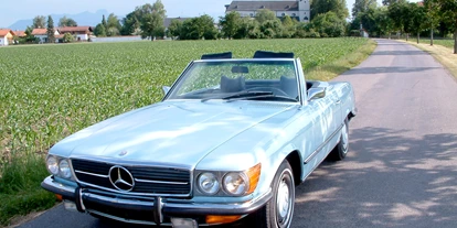 Hochzeitsauto-Vermietung - Art des Fahrzeugs: Oberklasse-Wagen - PLZ 82194 (Deutschland) - Mercedes Benz 450 SL